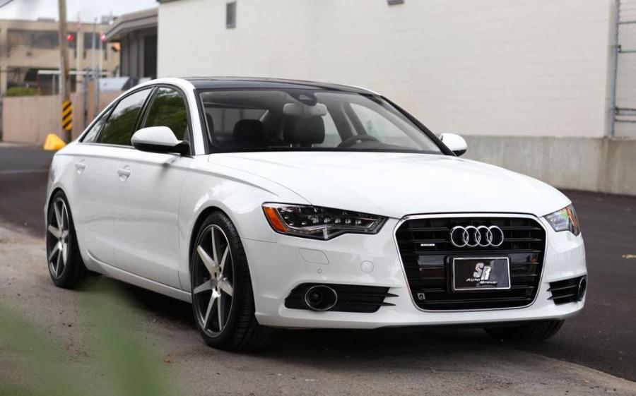 Audi A6 3.0T Quattro Sedan by SR Auto Group on Vossen Wheels (4G, C7) '2012